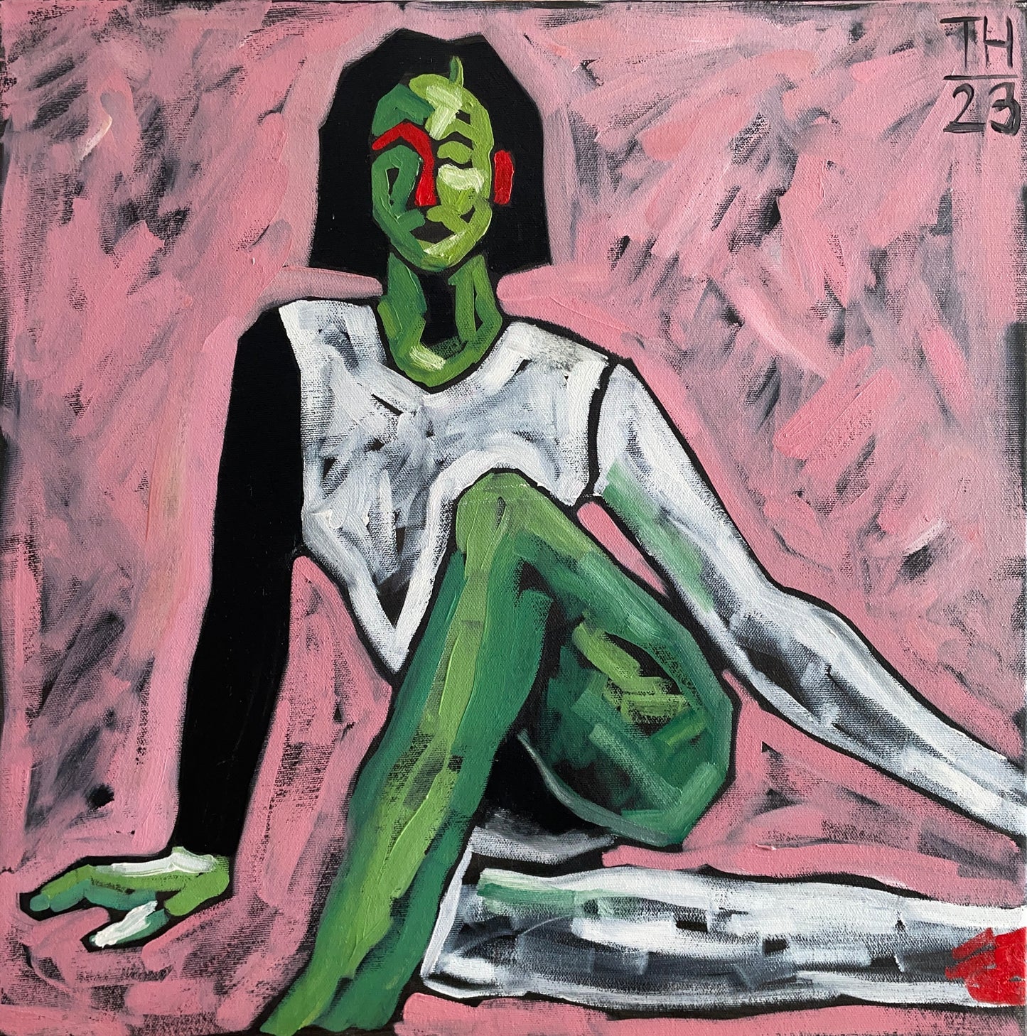 Strong Beauty - 18" x 18"
