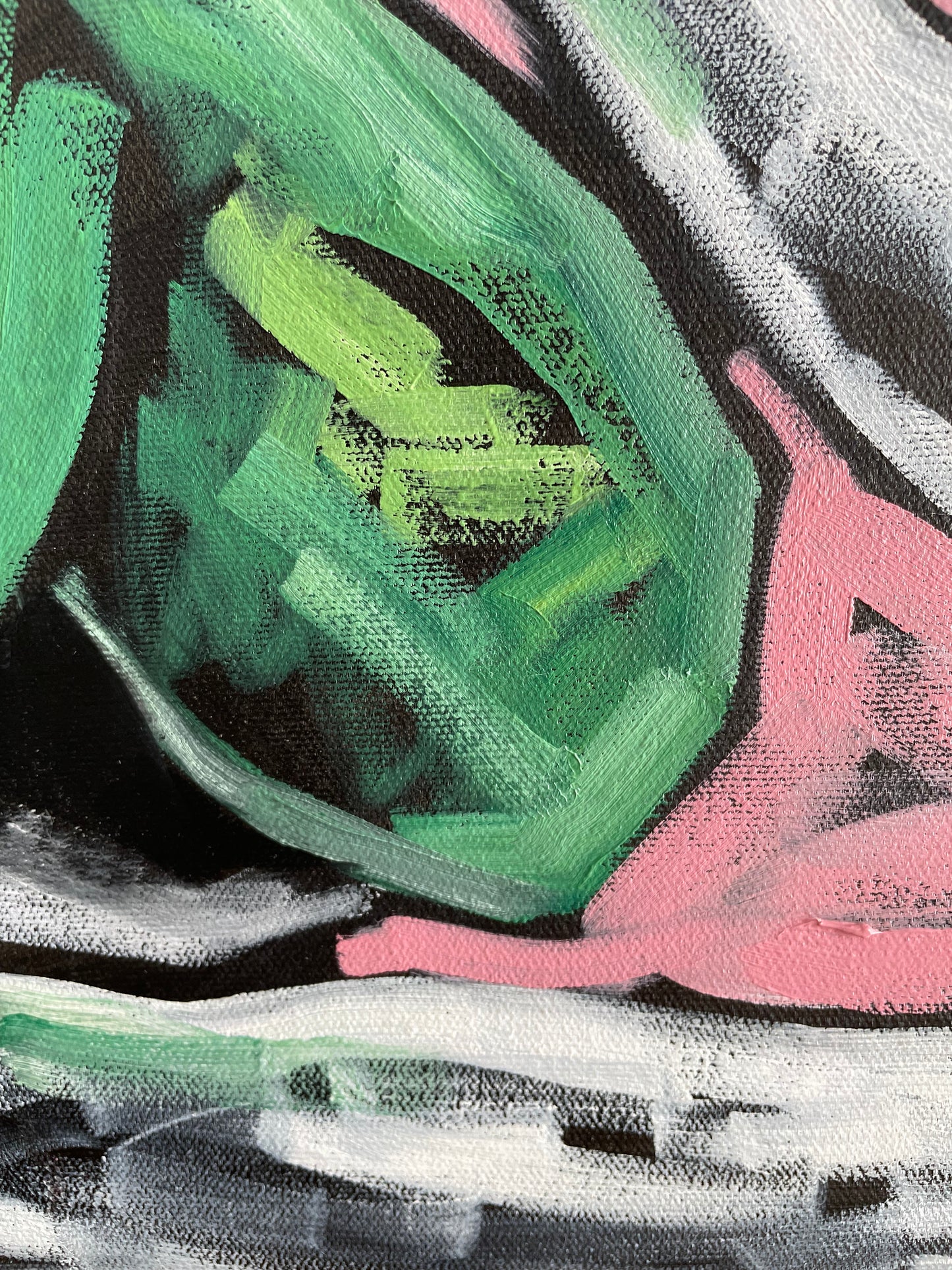Strong Beauty - 18" x 18"