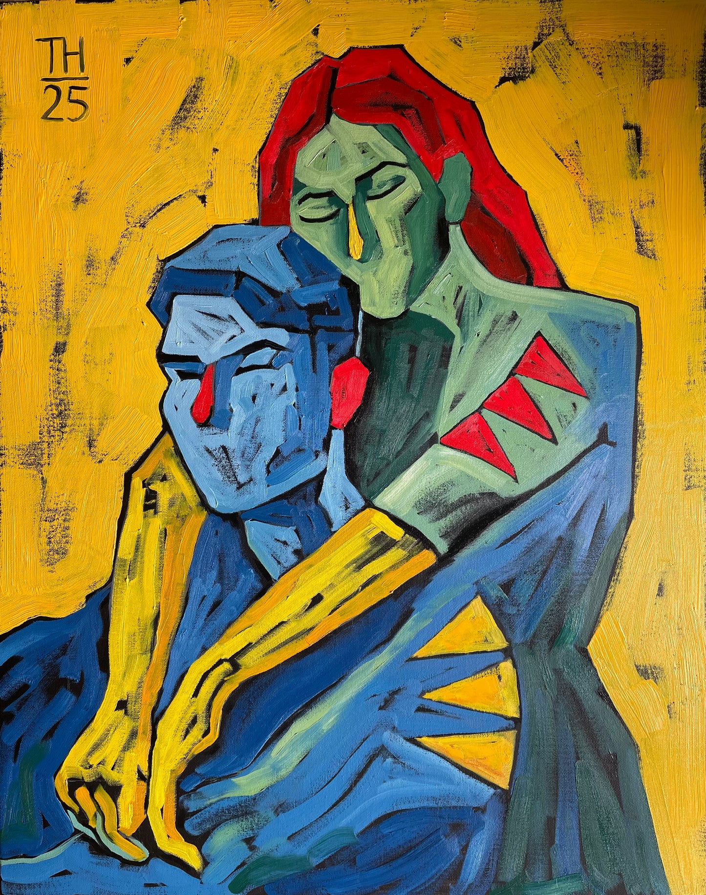 Becoming One - 22" x 28"